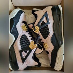 Women's Air Jordan Retro 4 Silt Red Splatter